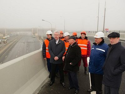 В Москве открылась левоповоротная эстакада