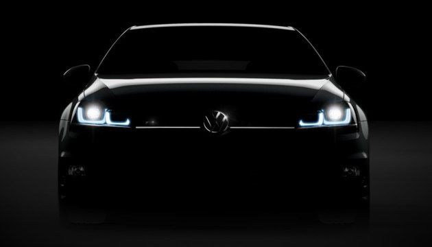 Тизер Volkswagen Golf R