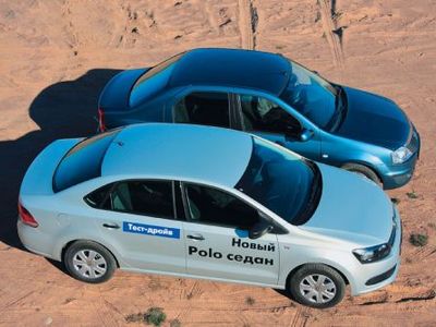 Renault Logan II vs VW Polo Sedan. Народные избранники