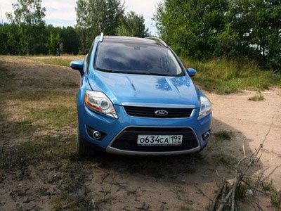 Тест-драйв Ford Kuga 2.5 AT: С автоматом наперевес