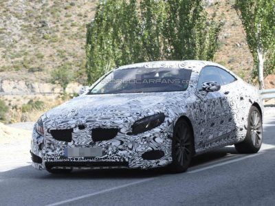 Появились фотографии нового Mercedes-Benz S 63 AMG Coupe