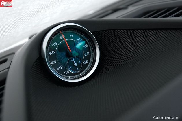 Стильный секундомер — из опционного пакета Sport Chrono