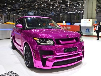 Самый блестящий тюнинг-проект Женевы нашелся на стенде Hamann