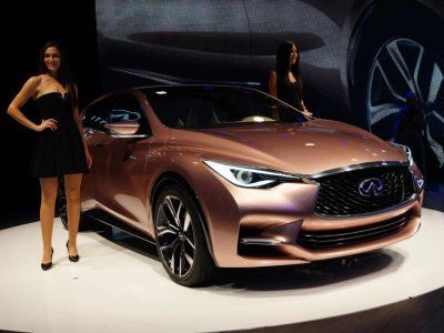 Концептуальный Infiniti Q30 на 95% похож на серийную модель