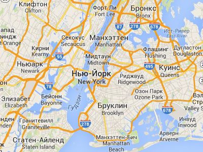 Полиция разыскивает обогнувшего за 24 минуты Манхэттен водителя