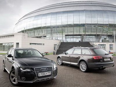 Audi A4 allroad.  Фото Кирилла Лебедева с сайта 