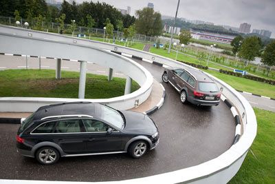 Audi A4 allroad.  Фото Кирилла Лебедева с сайта 