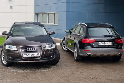 Audi A4 allroad.  Фото Кирилла Лебедева с сайта 