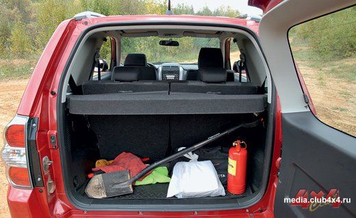 Багажник вместит все необходимое. Не все подряд, а только то, что действительно нужно